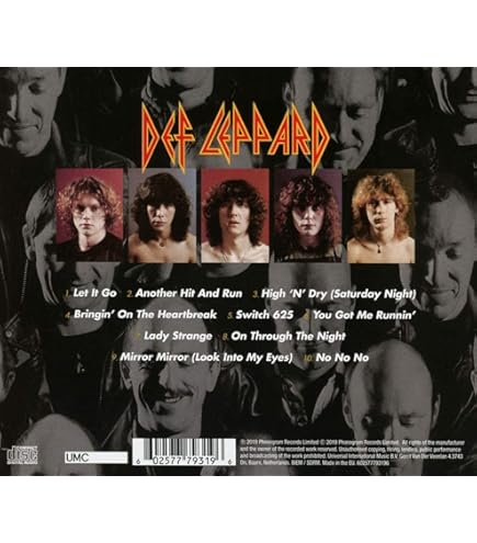 Amazon.co.jp: ☆デフ・レパード☆完全生産限定盤☆炎の